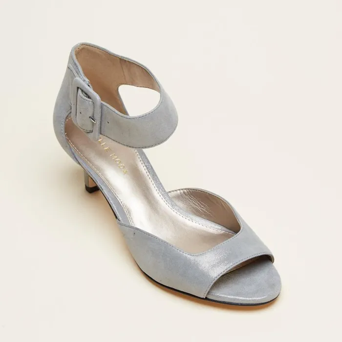 Women Berlin Low Heel 8211 Pewter Pelle Moda Low Heels Women Berlin Low Heel 8211 Pewter Pelle Moda Low Heels