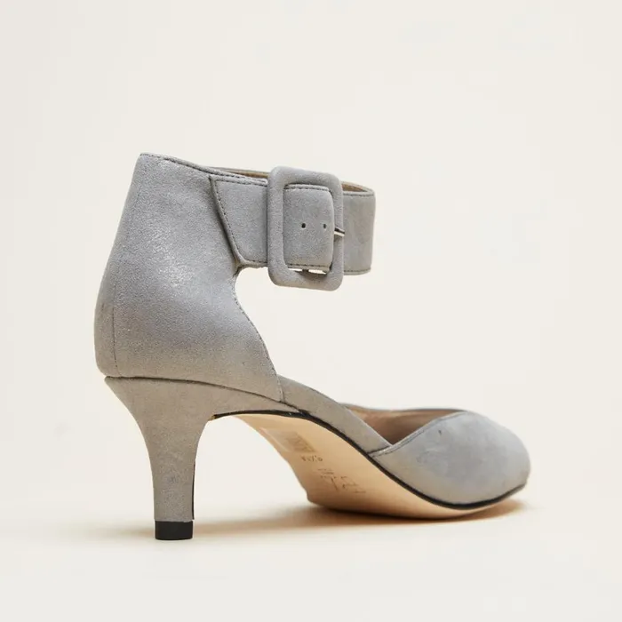 Women Berlin Low Heel 8211 Pewter Pelle Moda Low Heels Women Berlin Low Heel 8211 Pewter Pelle Moda Low Heels