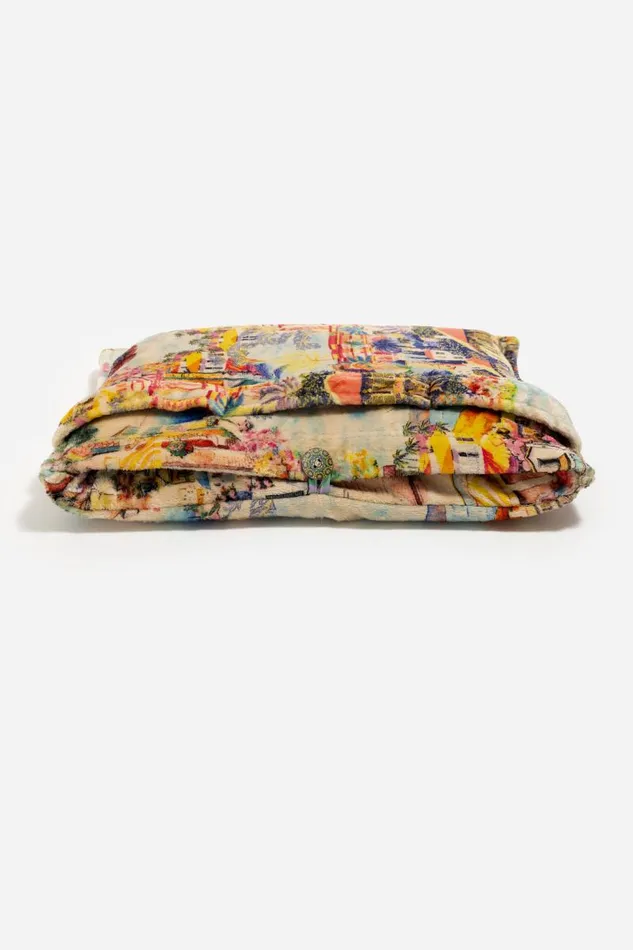 Women Blankets Johnny Was CANNES TRAVEL BLANKET Cannes Print