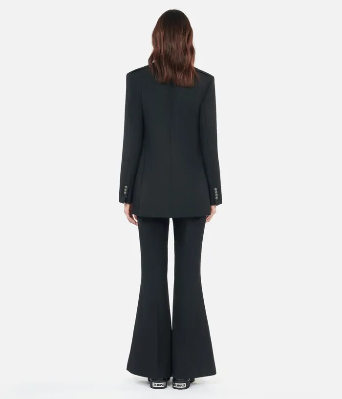 Women Blazers and Suits THE KOOPLES Black Wool Blend Suit Jacket Women Blazers and Suits THE KOOPLES Black Wool Blend Suit Jacket