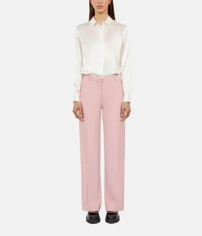 Women Blazers and Suits THE KOOPLES Pink Woolblend Suit Trousers