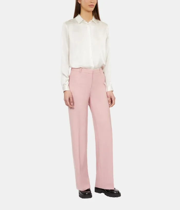 Women Blazers and Suits THE KOOPLES Pink Woolblend Suit Trousers