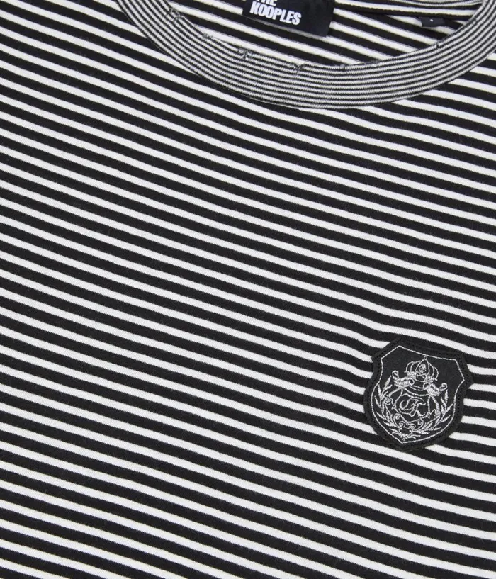 Women Blouses and Shirts THE KOOPLES Longsleeved Striped Tshirt Women Blouses and Shirts THE KOOPLES Longsleeved Striped Tshirt