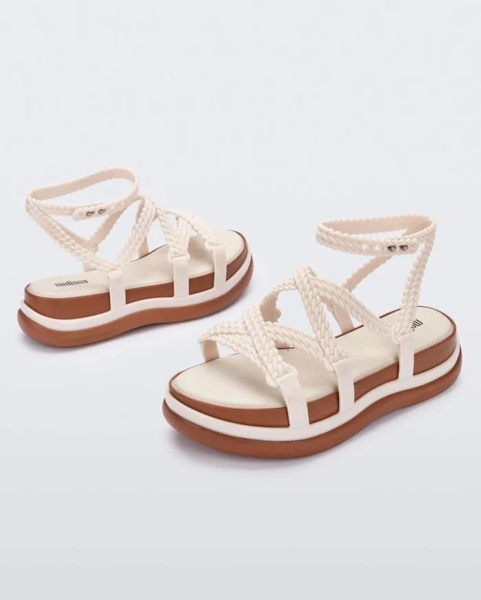 Women Buzios Beige Melissa Sandals