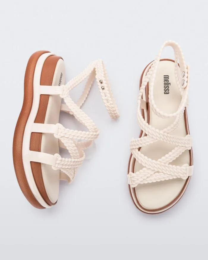 Women Buzios Beige Melissa Sandals