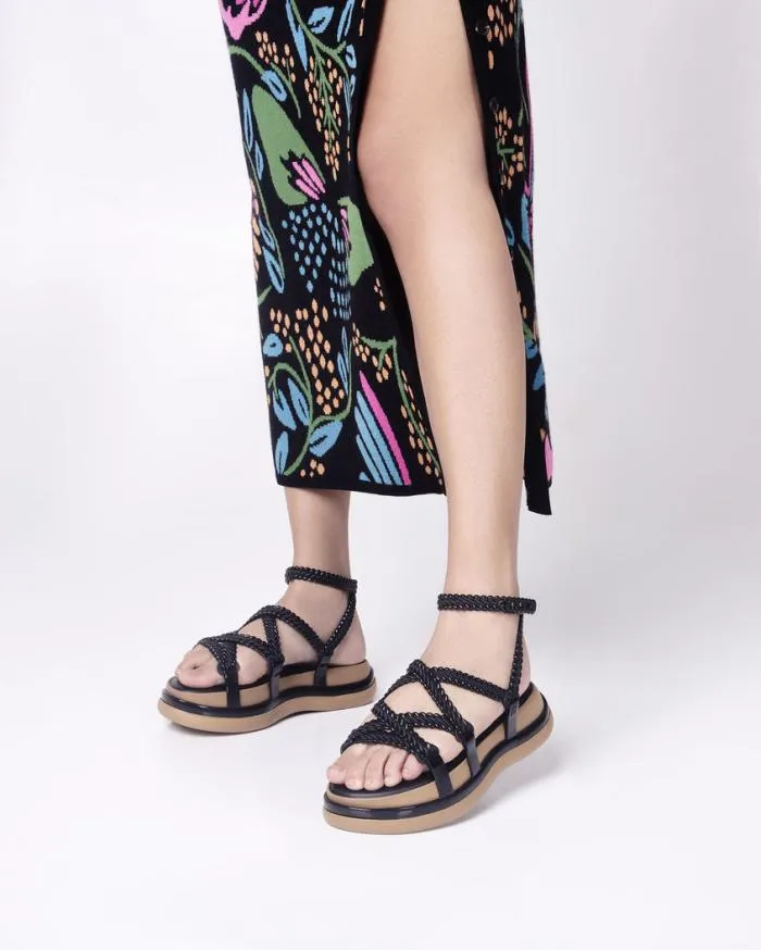 Women Buzios Black Melissa Platforms