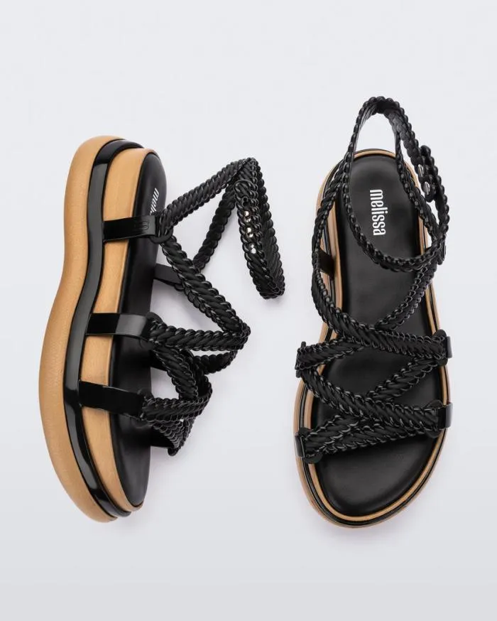 Women Buzios Black Melissa Platforms