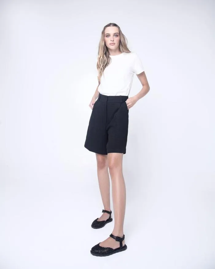 Women Campana Espadrille Black Melissa Sandals