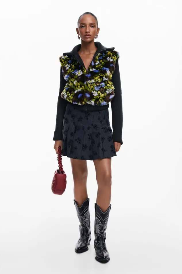 Women Coats And Jackets Desigual Combined Floral Jacket