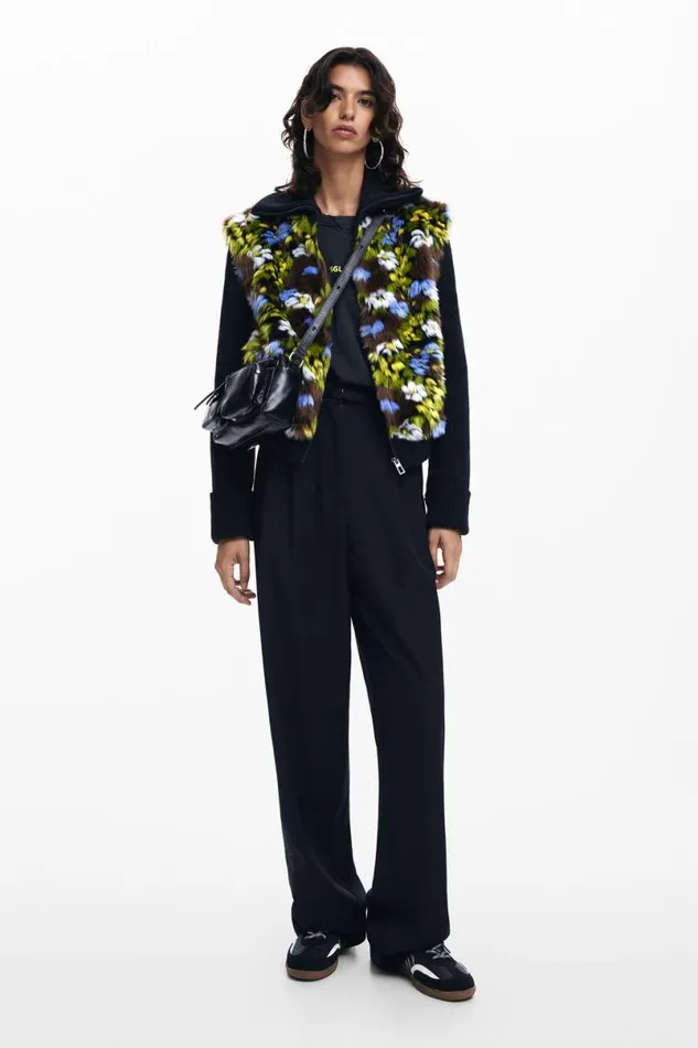 Women Coats And Jackets Desigual Combined Floral Jacket