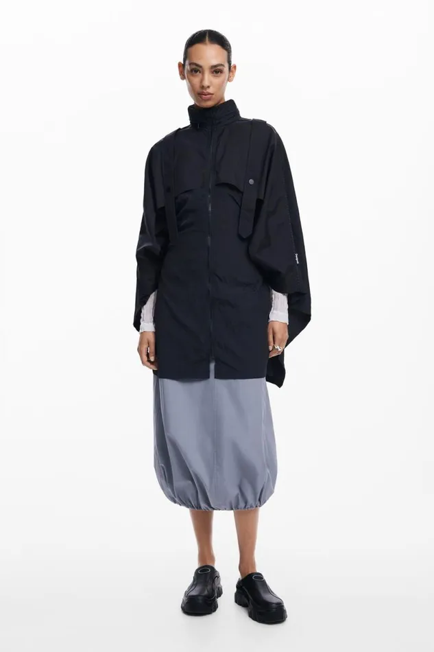 Women Coats And Jackets Desigual Poncho Pocket