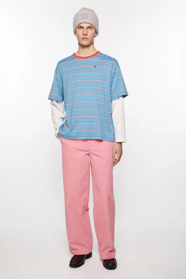 Women Cord Trousers Tango Pink Acne Studios Trousers