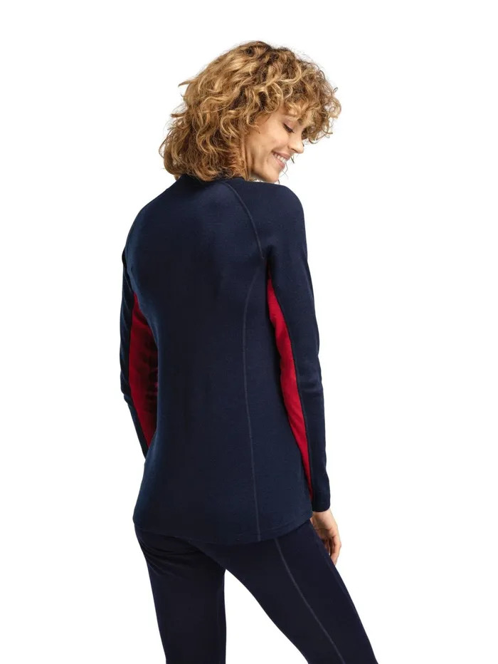 Women Dale Of Norway Baselayer Aksla Half Zip Baselayer