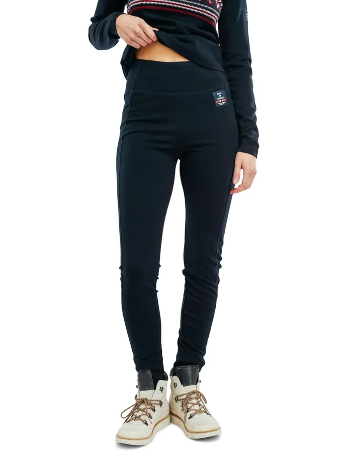 Women Dale Of Norway Baselayer Tindefjell Superfine Merino Wool Leggings