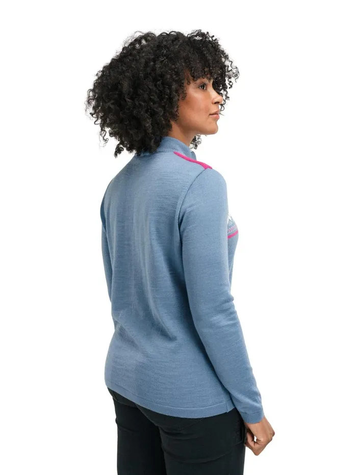 Women Dale Of Norway Halfzip Liberg Sweater