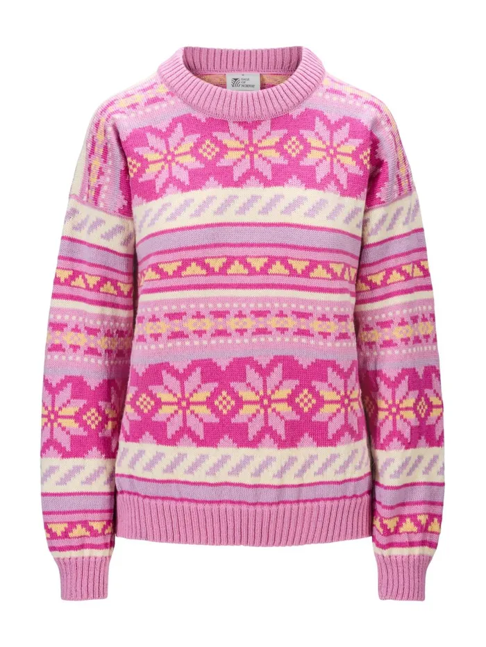 Women Dale Of Norway Round Neck Ingrid Sweater