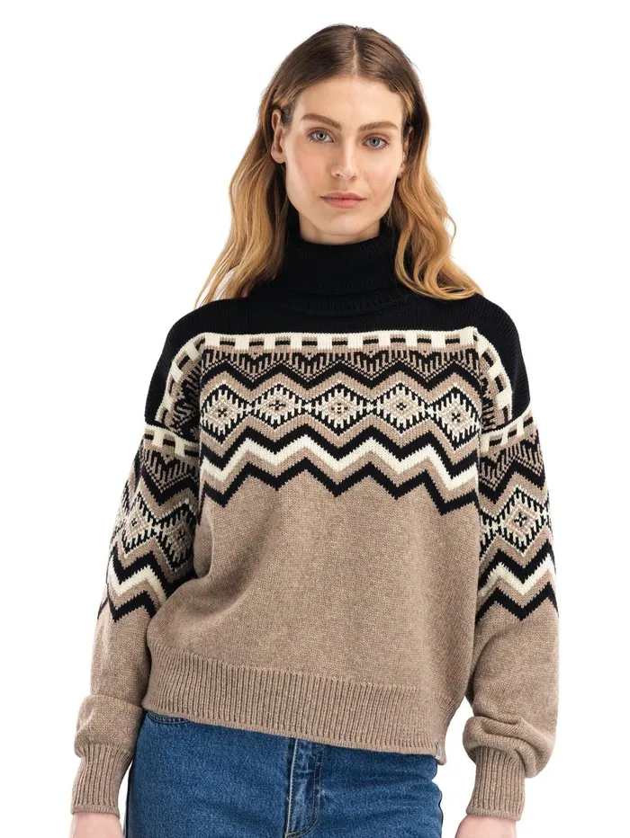 Women Dale Of Norway Turtleneck Randaberg Sweater