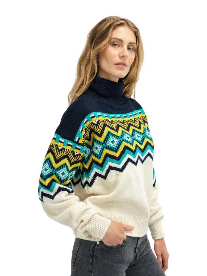 Women Dale Of Norway Turtleneck Randaberg Sweater