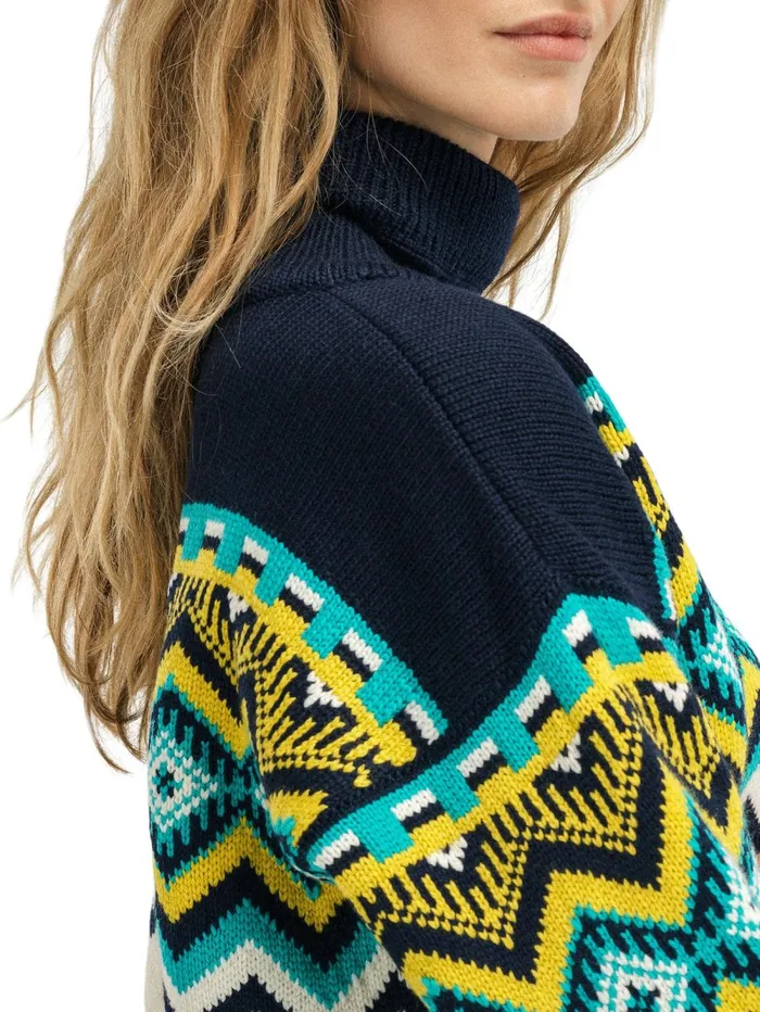 Women Dale Of Norway Turtleneck Randaberg Sweater