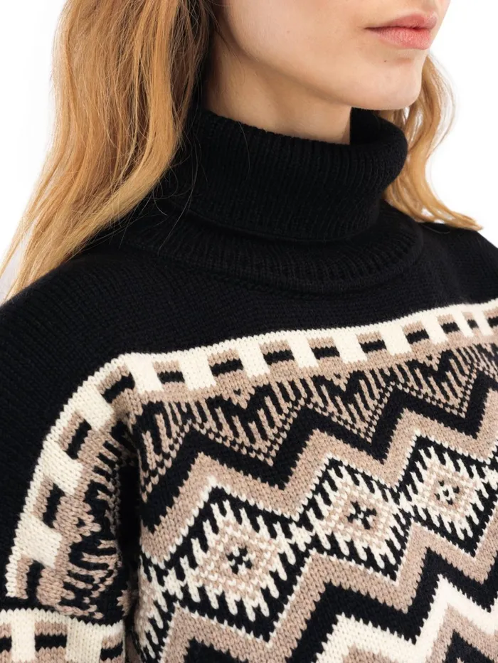 Women Dale Of Norway Turtleneck Randaberg Sweater