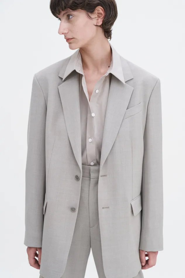 Women Davina Blazer Sage Melange Blazers filippak