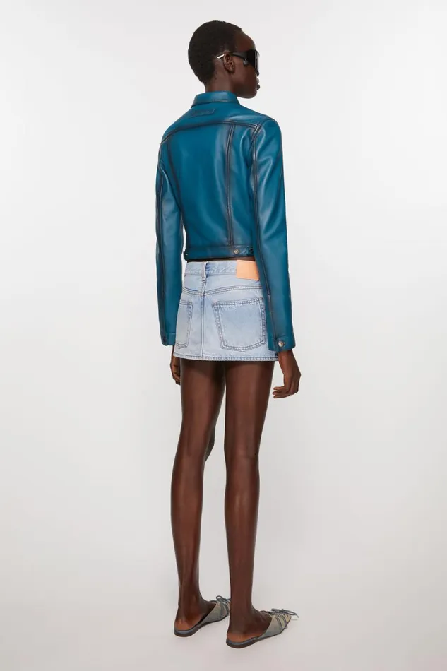 Women Denim Skirt Light Blue Acne Studios Skirts