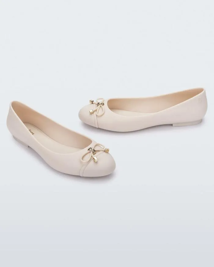 Women Doll Light Beige Melissa Flats