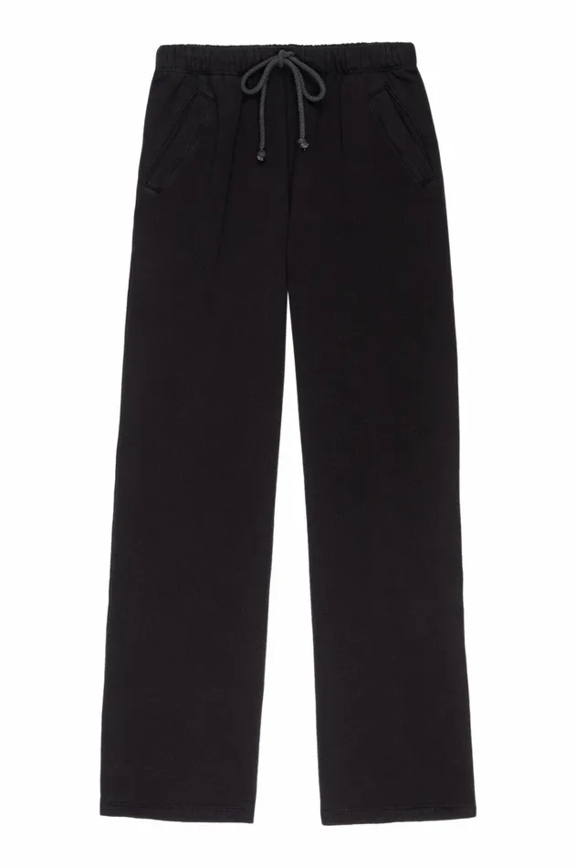 Women DONNI Bottoms The EcoFleece Wide Leg Sweatpants