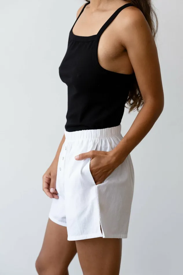 Women DONNI Bottoms The Sandwash Boxer Short