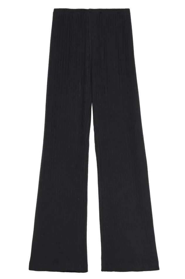 Women DONNI Bottoms The Sweater Rib Simple Pant