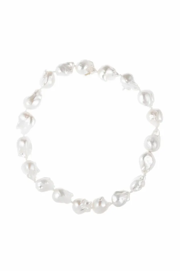 Women DONNI Jewelry The June White Pearl Choker