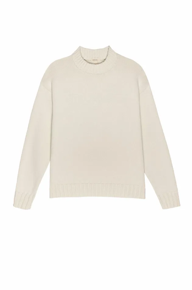 Women DONNI Sweaters The Cotton Cashmere Crewneck Sweater