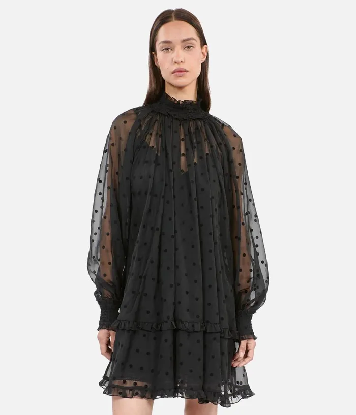 Women Dresses and Jumpsuits THE KOOPLES Short Black Dress