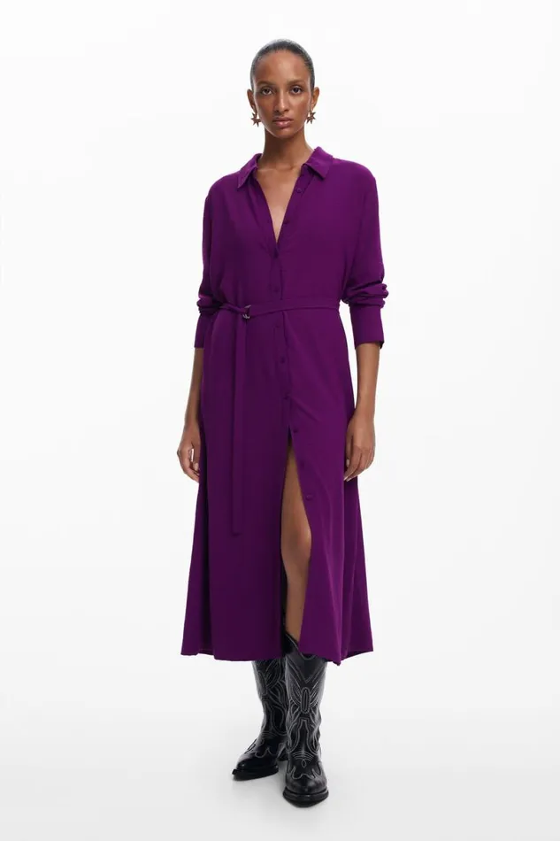 Women Dresses And Jumpsuits Desigual Long Shirt Dress