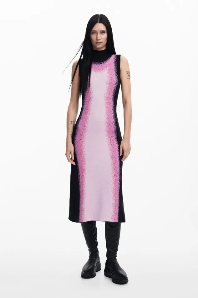 Women Dresses And Jumpsuits Desigual Maitrepierre Gradient Dress