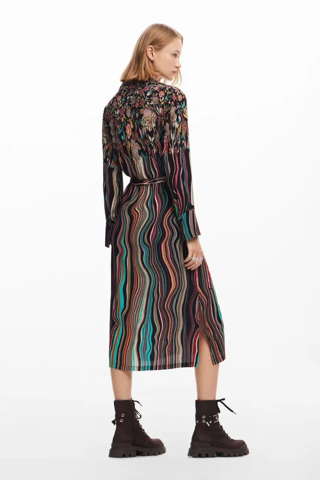 Women Dresses And Jumpsuits Desigual Midi Shirt Dress