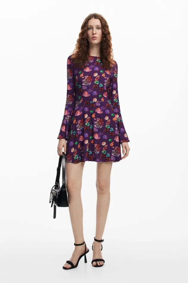 Women Dresses And Jumpsuits Desigual Mini Floral Dress M Christian Lacroix
