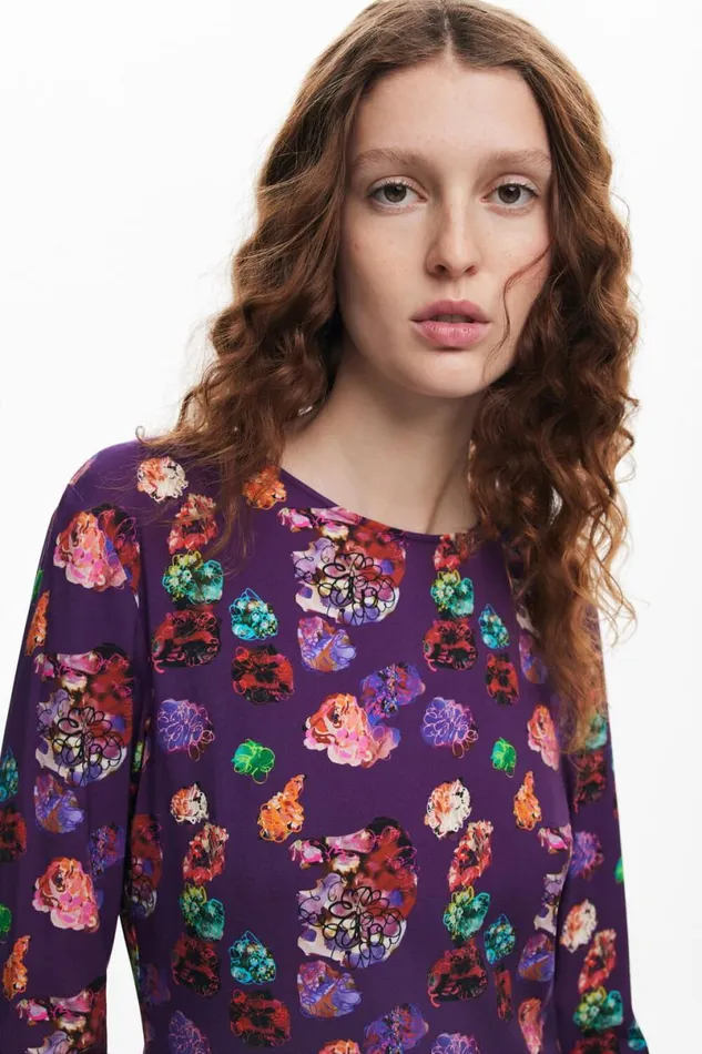 Women Dresses And Jumpsuits Desigual Mini Floral Dress M Christian Lacroix