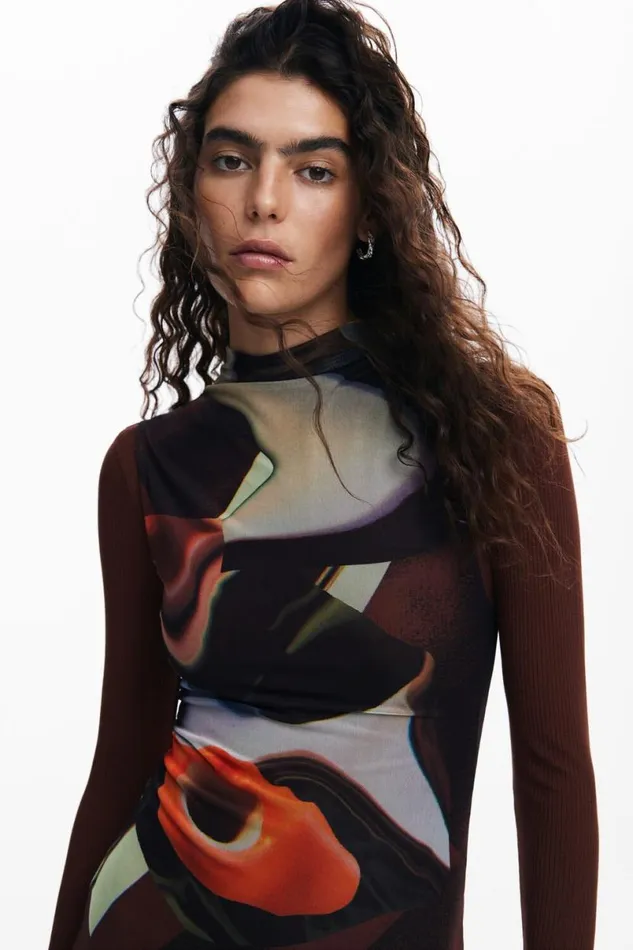 Women Dresses And Jumpsuits Desigual Multiposition Midi Dress