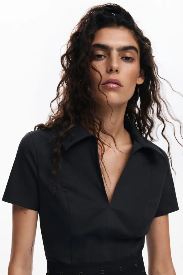 Women Dresses And Jumpsuits Desigual Pleated Skirt Dress