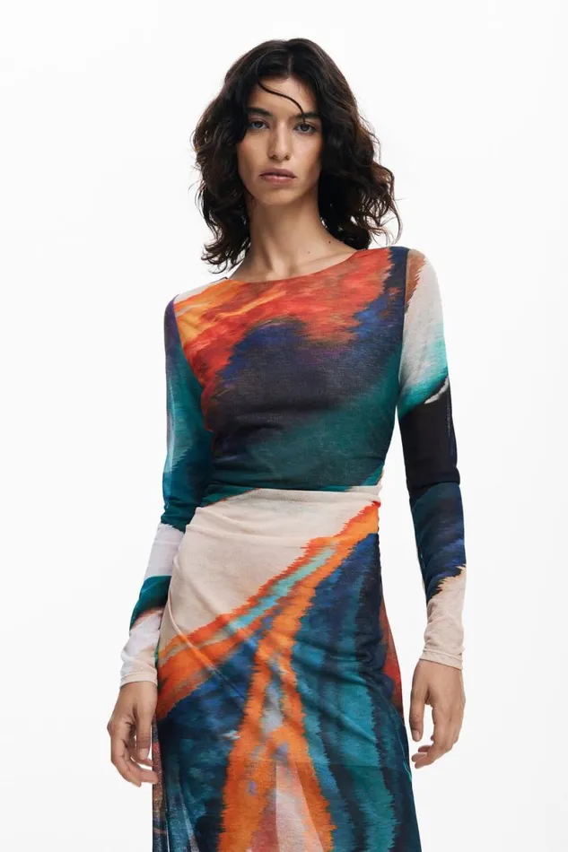 Women Dresses And Jumpsuits Desigual Printed Dress