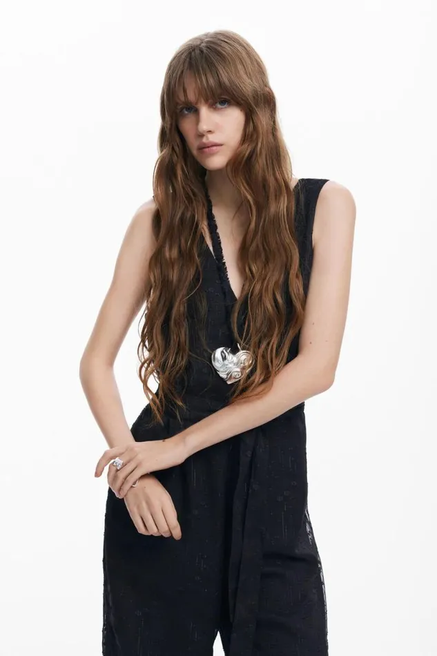 Women Dresses And Jumpsuits Desigual Thick Knit Jumpsuit