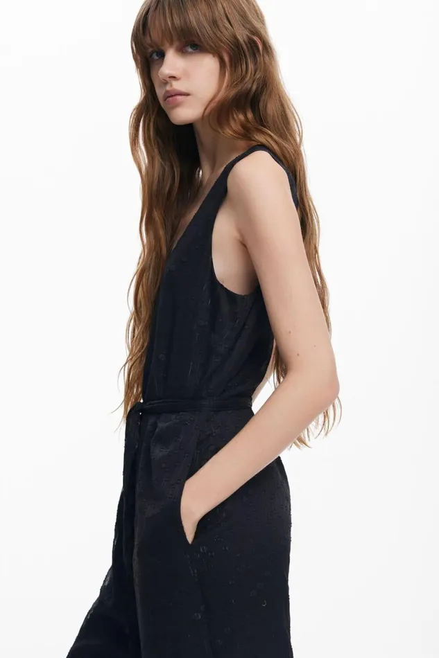 Women Dresses And Jumpsuits Desigual Thick Knit Jumpsuit