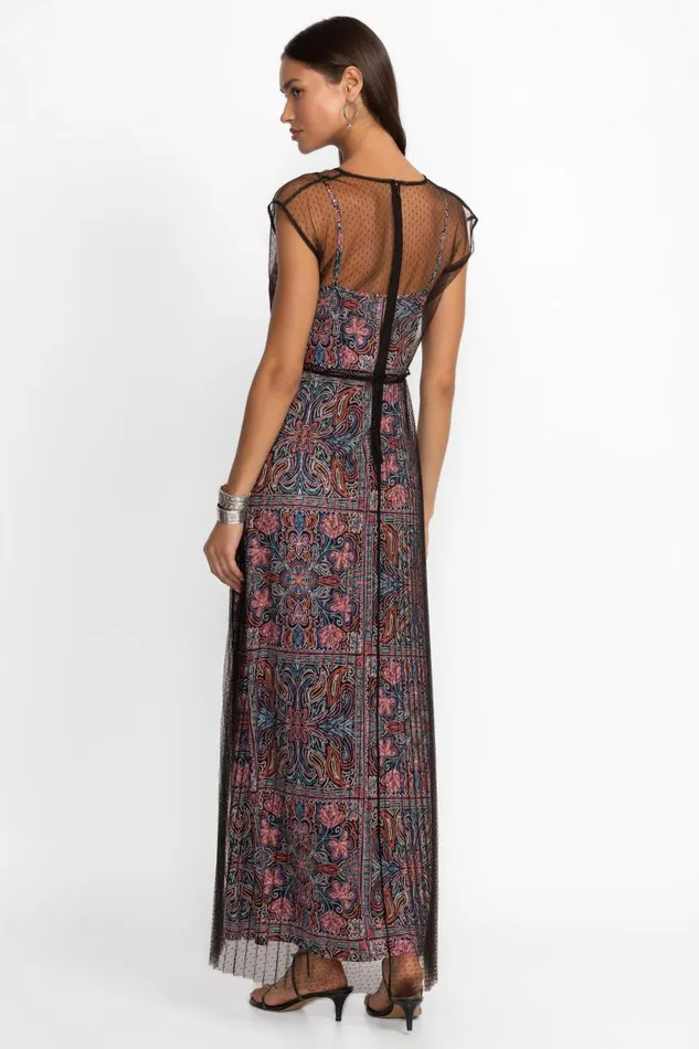 Women Dresses Johnny Was JUSTINA PLEATED MAXI DRESS Tallula