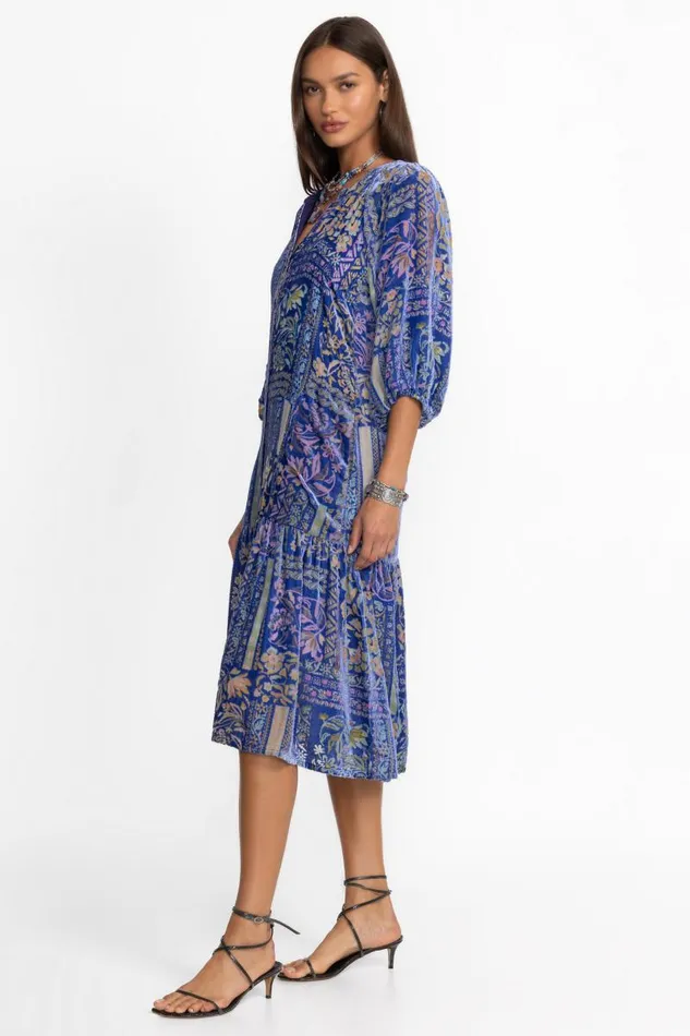 Women Dresses Johnny Was YOKA BURNOUT DRESS Persephone Women Dresses Johnny Was YOKA BURNOUT DRESS Persephone