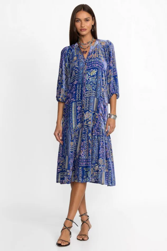 Women Dresses Johnny Was YOKA BURNOUT DRESS Persephone Women Dresses Johnny Was YOKA BURNOUT DRESS Persephone