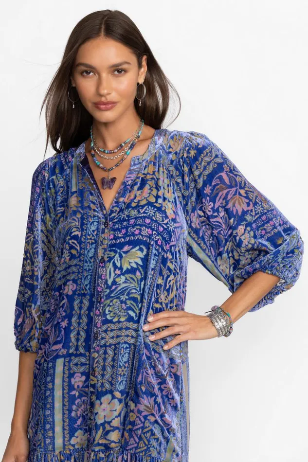 Women Dresses Johnny Was YOKA BURNOUT DRESS Persephone Women Dresses Johnny Was YOKA BURNOUT DRESS Persephone