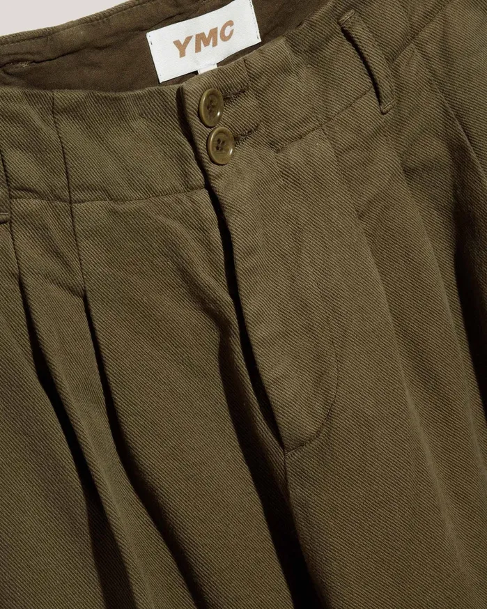 Women Earth Keaton Trouser Olive YMC Trousers