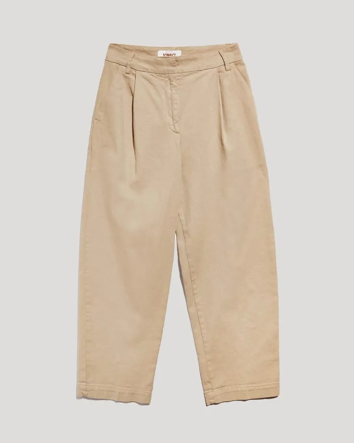 Women Earth Market Trouser Sand YMC Trousers
