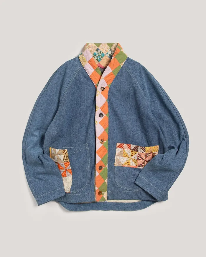 Women Erkin Jacket Indigo YMC Outerwear